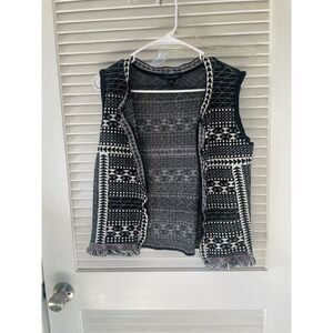 Atmosphere Primark Boho Geometric Fringed Sweater Vest